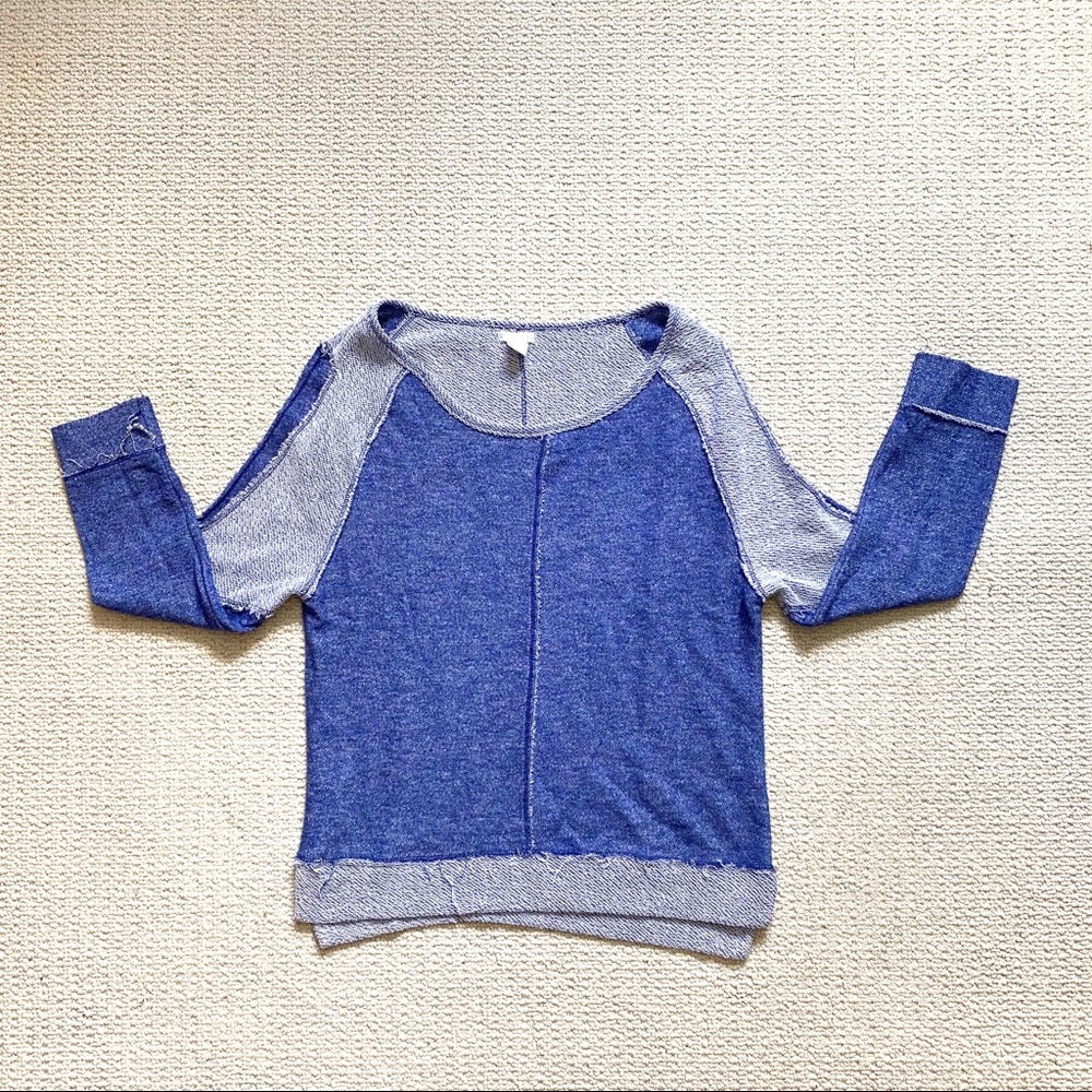 Aeropostale live love dream terry cloth pullover top size XS